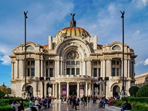 Art Nouveau Prints: Palacio de Bellas Artes, Mexico City, Mexico