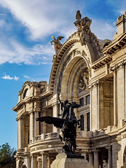 Art Nouveau Prints: Palacio de Bellas Artes, Mexico City, Mexico