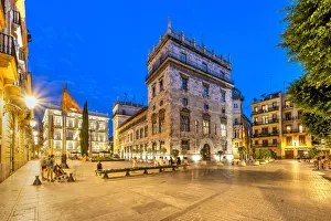 Images Dated 23rd March 2022: Palacio de la Generalidad Valenciana, official seat of the Autonomous Government of the Valencian