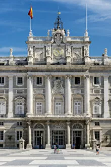 Marble Gallery: Palacio Real or Royal Palace, Madrid, Comunidad de Madrid, Spain