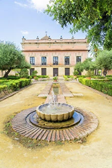 Images Dated 22nd May 2023: Palacio de Villavicencio at the Alcazar de Jerez, Jerez de la Frontera, Andalusia, Spain