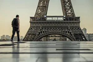Palais de Chaillot and Eiffel Tower, Paris, France