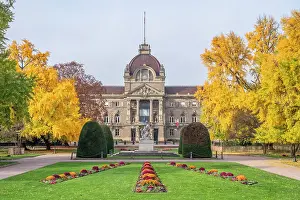 Grand Est Prints: Palais du Rhin, Strasbourg, Alsace, Bas-Rhin, Grand Est, France