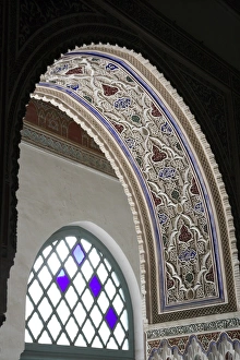 Arch Way Gallery: The Palais de la Bahia was the residence of the Grand
