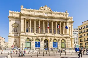 The Palais de la Bourse, Marseille, Provence Alpes Cote d Azur, Provence France