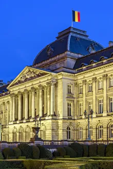 Bruxelles Prints: Palais Royal or Royal Palace, Brussels, Belgium