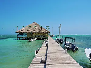 Grill Prints: Palapa Bar and Grill, San Pedro Town, Ambergris Caye, Belize District, Belize