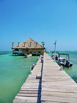 Grill Prints: Palapa Bar and Grill, San Pedro Town, Ambergris Caye, Belize District, Belize