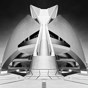 Infrared Prints: The Palau de les Arts Reina Sofia in infrared