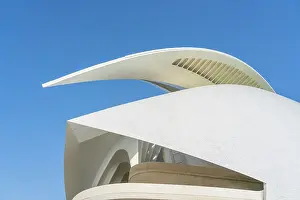 Arts Prints: Palau de les Arts Reina Sofia or the Queen Sofia Palace of Arts at the City of Arts and Sciences