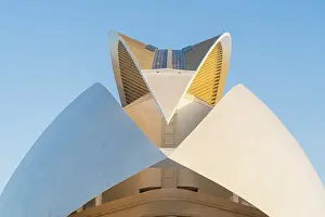 Arts Prints: Palau de les Arts Reina Sofia or the Queen Sofia Palace of Arts at the City of Arts and Sciences