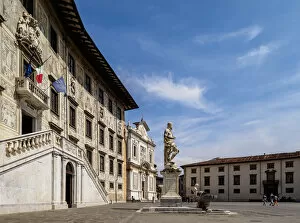 Palazzo della Carovana, Piazza dei Cavalieri, Knights Square, Pisa, Tuscany