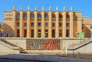 Public Building Prints: Palazzo delle Poste, Ragusa, Ragusa province, Sicily, Italy