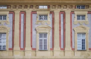 Genova Prints: Palazzo Ducale (Doges Palace) facade, Genoa, Liguria, Italy