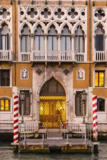 Palazzo on the Grand Canal, Venice, Veneto, Italy