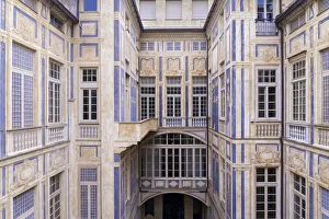 Genoa Prints: Palazzo Lomellini, Genoa, Liguria, Italy, Europe, World Heritage Site