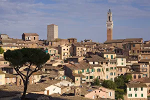 Palazzo Publico & Old City, Siena, Tuscany, Italy