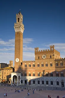 Palazzo Publico & Piazza del Campo, Siena, Tuscany, Italy