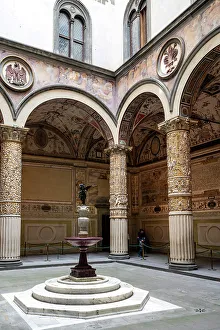 Florence Prints: Palazzo Vecchio, Florence, Tuscany, Italy