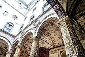 Florence Prints: Palazzo Vecchio, Florence, Tuscany, Italy