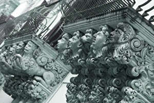 Noto Prints: Palazzo Villadorata / Palazzo Nicolaci, Noto, Sicily, Italy