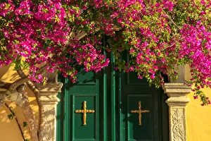 Ioanian Prints: Paleokastritsa Monastery, Corfu, Corfu, Ionian Island, Greek Islands, Greece