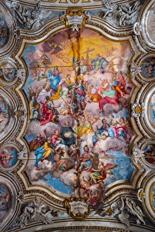 Palermo, Sicily, Italy. 'Triumph of Santa Caterina'