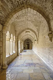 Images Dated 8th February 2019: Palestine, West Bank, Bethlehem. Cloister of the Church of the Nativity, UNESCO World