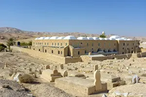 Israel Prints: Palestine, West Bank, Jericho. Maqam (shrine) of an-Nabi Musa, believed to be