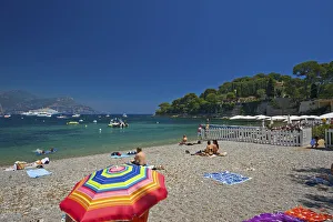 Cote D´azur Prints: Paloma Beach, Saint Jean Cap Ferrat