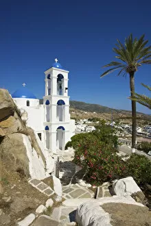 Images Dated 3rd July 2015: Panagia Gremiotisa church, Ios Island, Cyclades, Greece