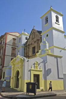 Images Dated 28th March 2008: Panama, Panama City, Casco Viejo (San Felipe), La Merced Church