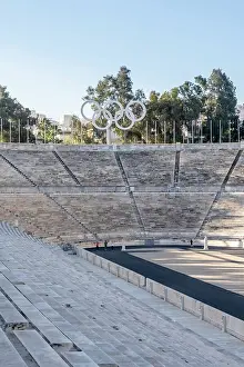 Athletics Prints: Panathenaic Stadium (site of the first modern day Olympic games in 1896) Athens, Greece