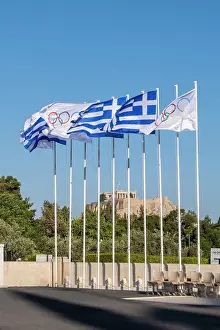 Athletics Prints: Panathenaic Stadium (site of the first modern day Olympic games in 1896) Athens, Greece