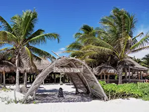 Yucatan Prints: Pancho Villa seafood restaurant entrance