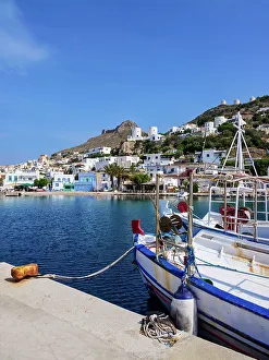Lero Prints: Pandeli Fishing Port, Leros Island, Dodecanese, Greece