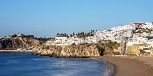 Paneco Beach, elevated view, Albufeira, Algarve, Portugal
