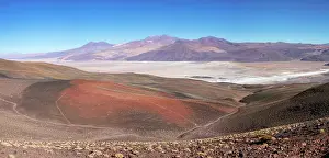 Loneliness Prints: Panoramic view of the Salar de Antofalla Salt Flat