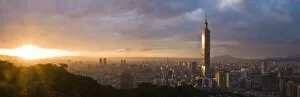 Sky Scraper Gallery: Panoramic view of Taipei 101