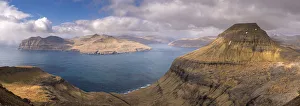 April Prints: Panoramic vista of Skaelingur mountain