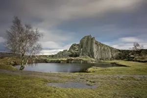Panska skala (Mansion Rock), also known as Varhany (Organ), Kamenicky Senov, Liberec Region, Czech Republic