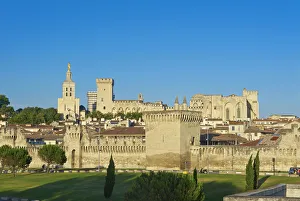 Images Dated 5th April 2013: Papal Palace, Avignon, Provence, Provence-Alpes-Cote d Azur, France