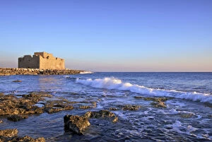 Paphos Castle, Paphos, Cyprus, Eastern Mediterranean Sea