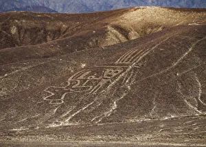 The Paracas Family Geoglyph, Palpa, Ica Region, Peru