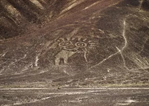 Images Dated 8th November 2017: The Paracas Family Geoglyph, Palpa, Ica Region, Peru