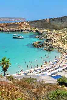 Paradise Bay Beach, Mellieha, Malta