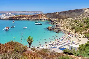 Paradise Bay Beach, Mellieha, Malta