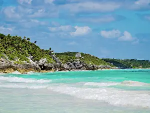 Yucatan Prints: Paradise Beach, Tulum, Quintana Roo State, Mexico