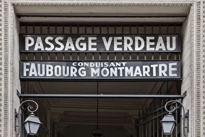 Paris, France. Passage verdeau
