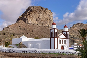 Canary Prints: Parish church of Ermita de las Nieves
